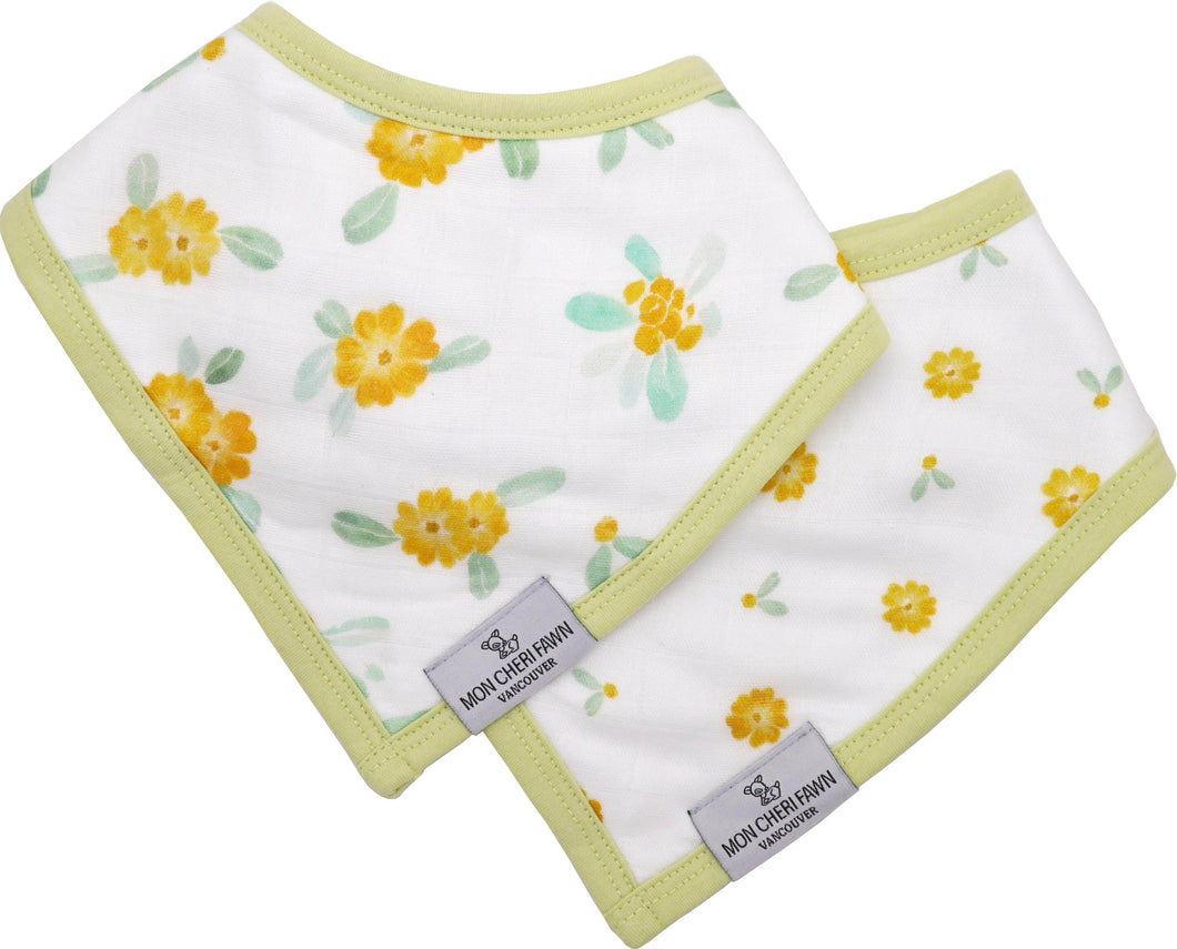 Bandana Bib Set - Primrose